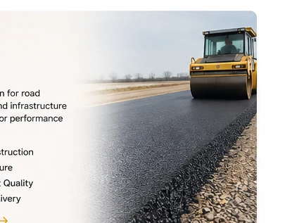 Road construction using bitumen