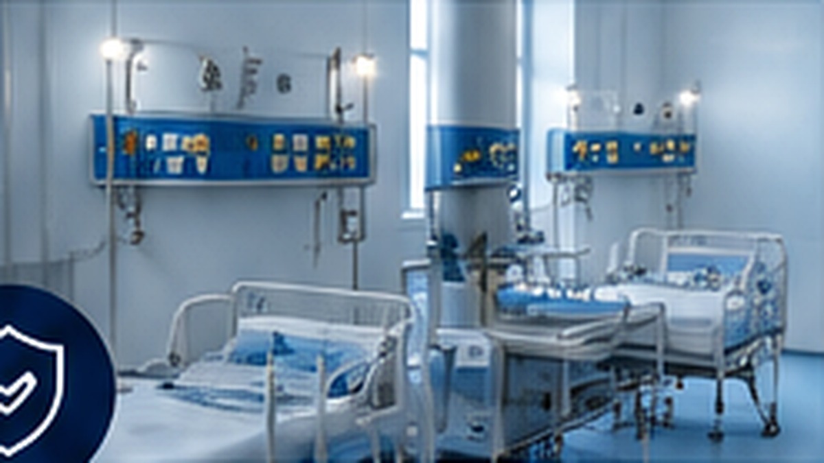 Modern healthcare environment with installed medical gas equipment.