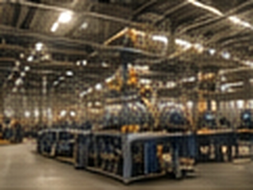 Large manufacturing and processing facility.